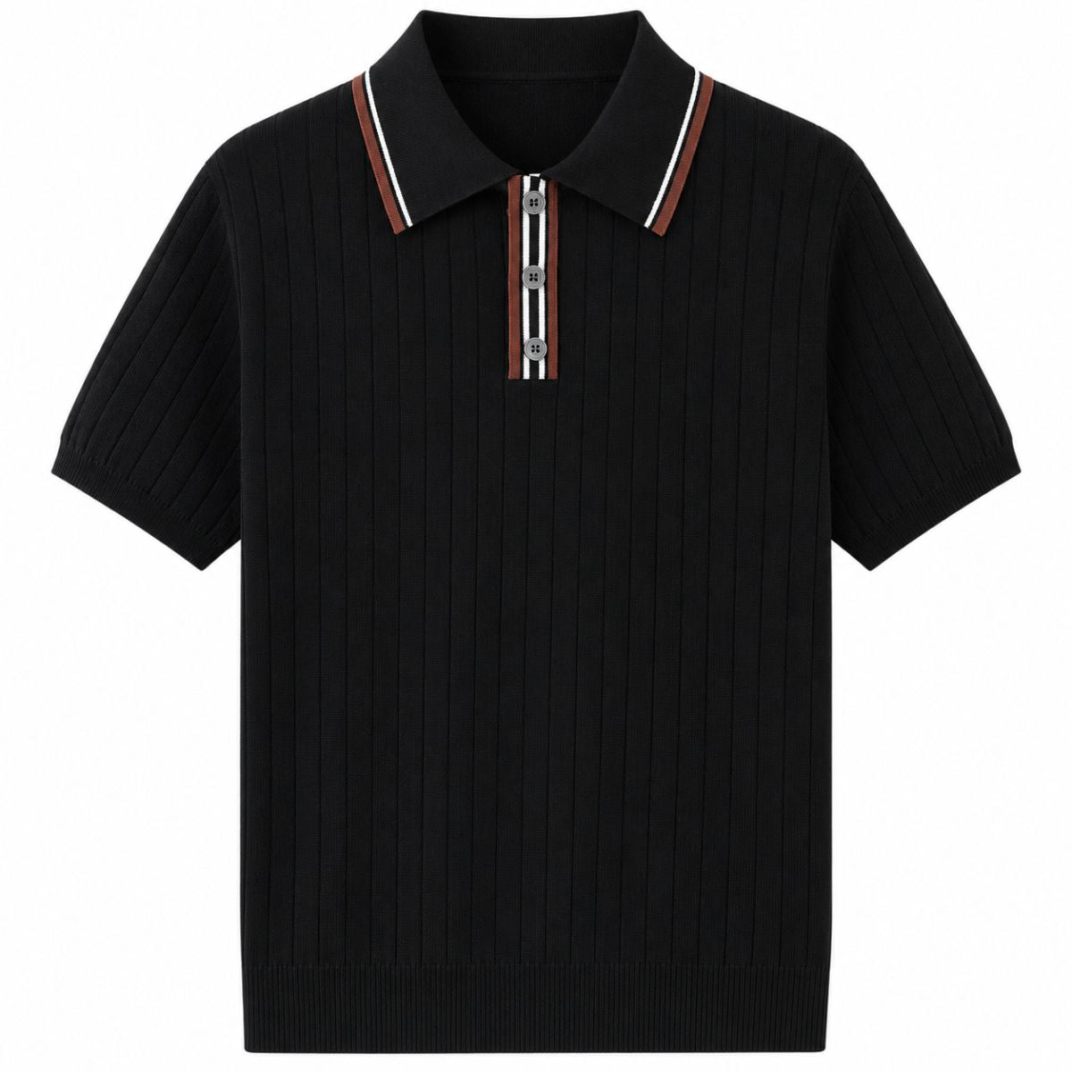 Polo Ashford aus geripptem Strick