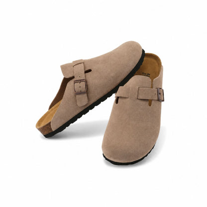 Sandalen Verona - Suede Clogs