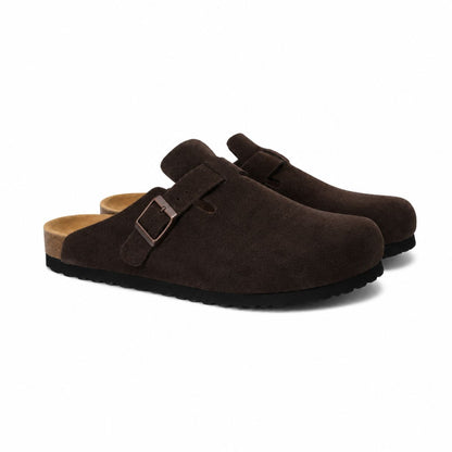 Sandalen Verona - Suede Clogs