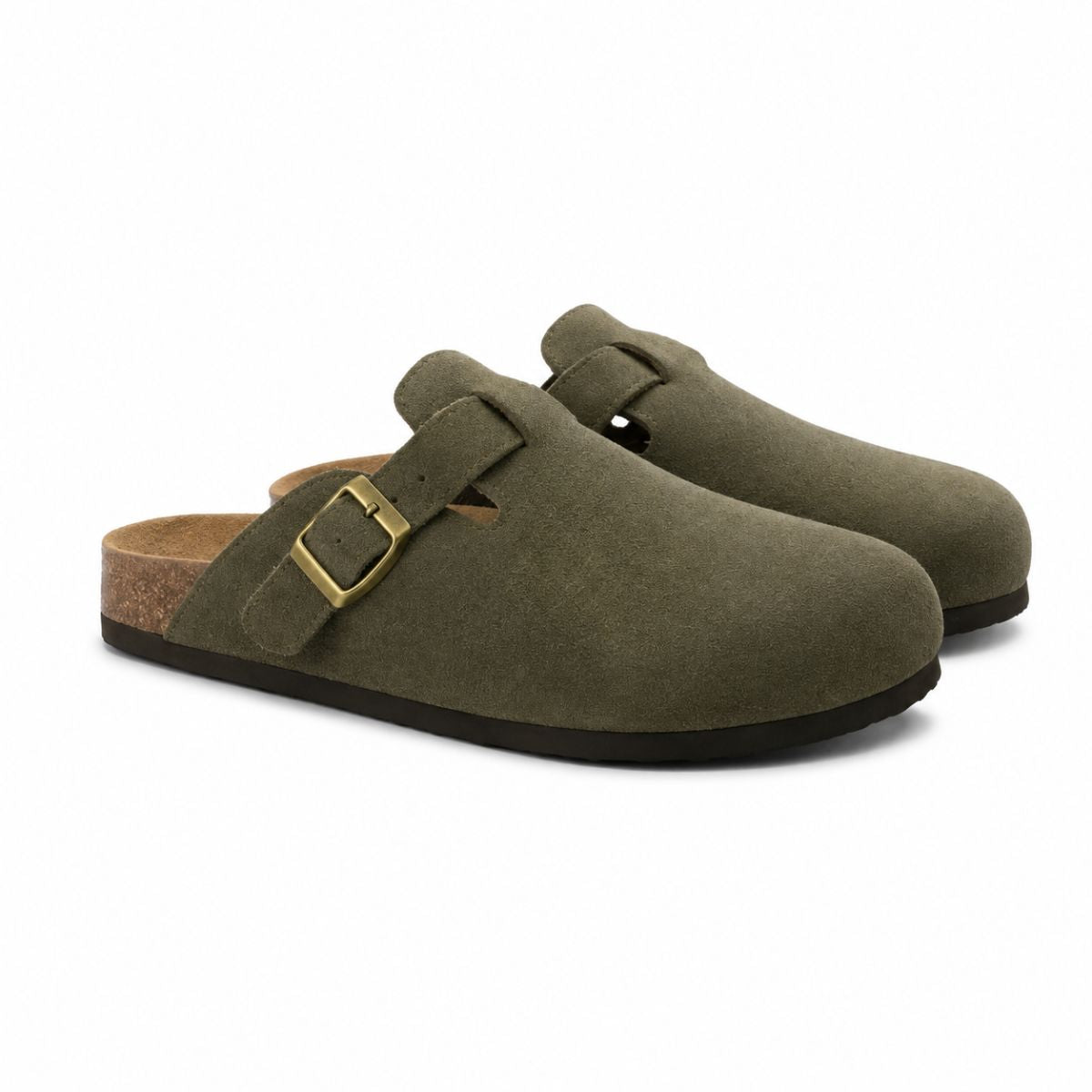 Sandalen Verona - Suede Clogs