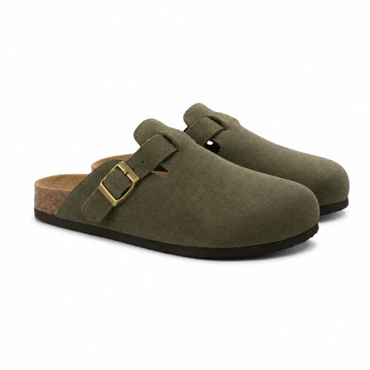 Sandalen Verona - Suede Clogs